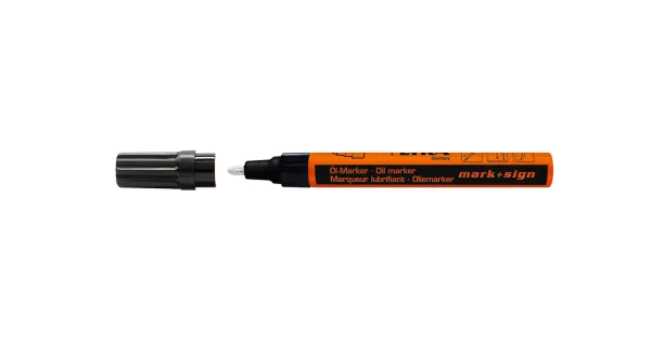 MARKER OLEJOWY DO CZYSZCZENIA PISAK DO RENOWACJI ŚRUB OLEJNY 2-4mm LYRA