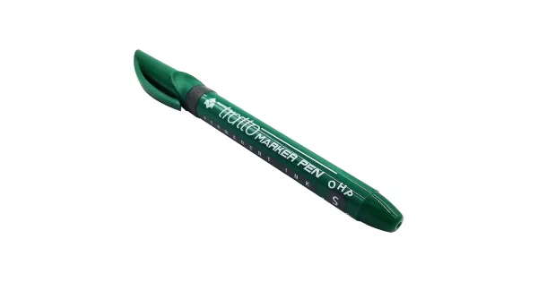MARKER ZIELONY WODOODPORNY SZYBKOSCHNĄCY PERMANENTNY 1,0mm ALKOHOLOWY LYRA