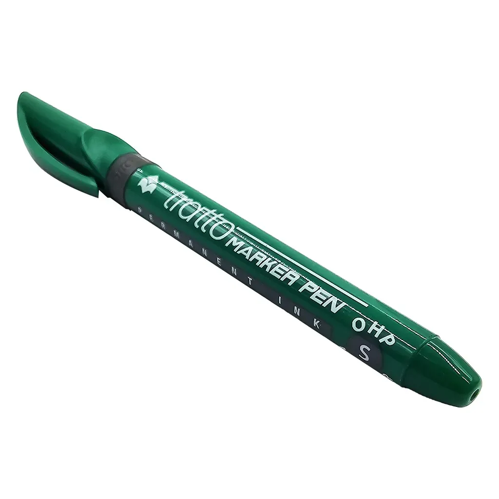 MARKER ZIELONY WODOODPORNY SZYBKOSCHNĄCY PERMANENTNY 1,0mm ALKOHOLOWY LYRA