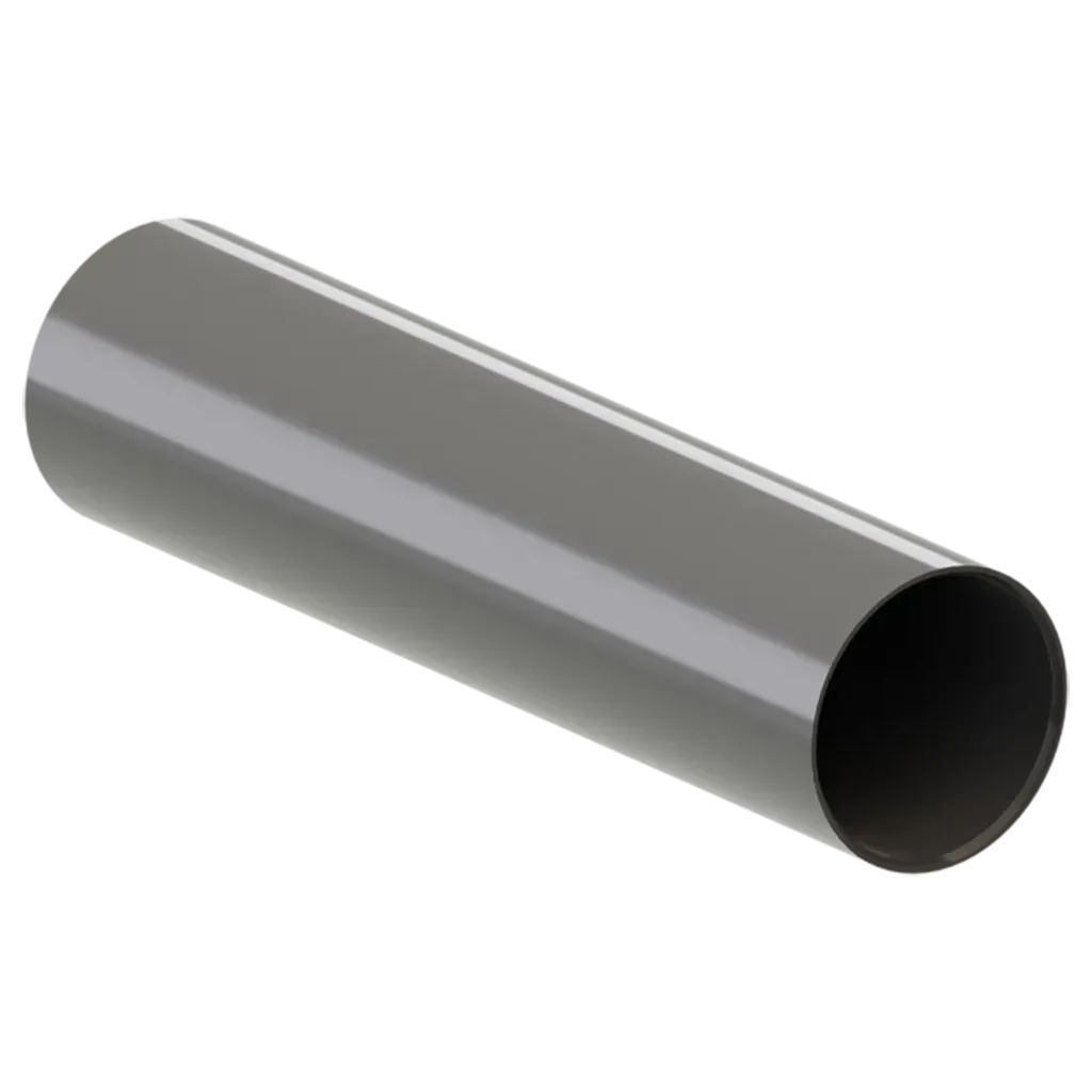 RURA SPUSTOWA PVC SYSTEM RYNNOWY 130/90 1,95m GRAFIT/ANTRACYT RAL 7016 KROP
