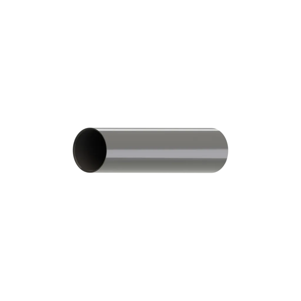RURA SPUSTOWA PVC SYSTEM RYNNOWY 130/90 1,95m GRAFIT/ANTRACYT RAL 7016 KROP