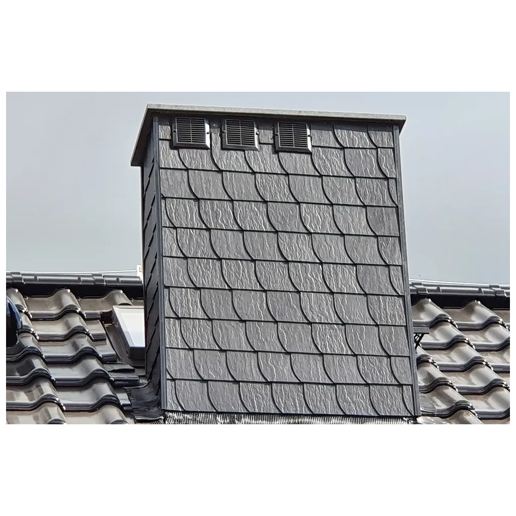 STRUKTONIT 30x30 PRAWY PŁYTKA DACHOWA WŁÓKNOCEMENTOWA BRĄZOWY ŁUPEK