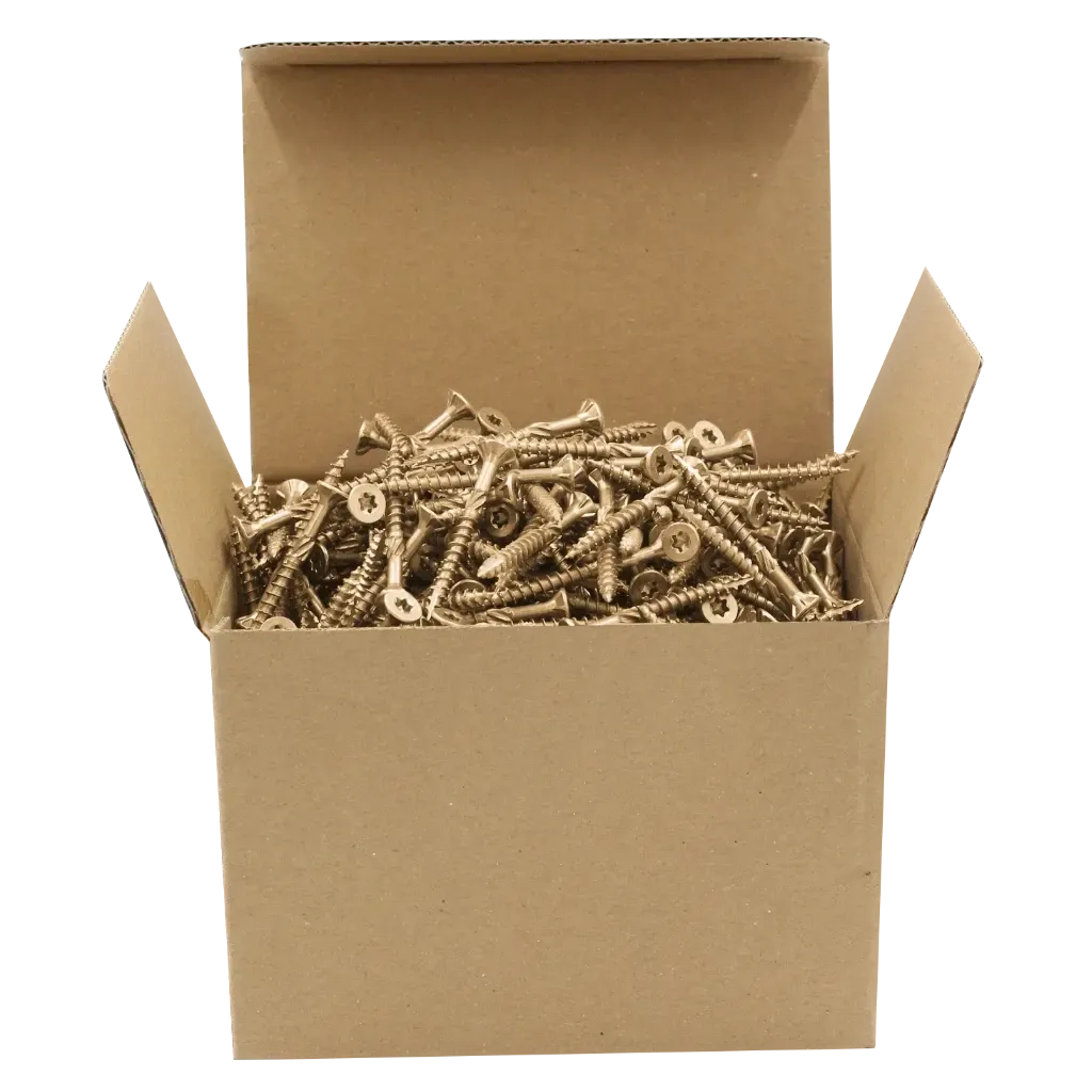 WKRĘTY CIESIELSKIE DO DREWNA 6x45 STOŻKOWE TORX 100szt WT-60045 AZMET