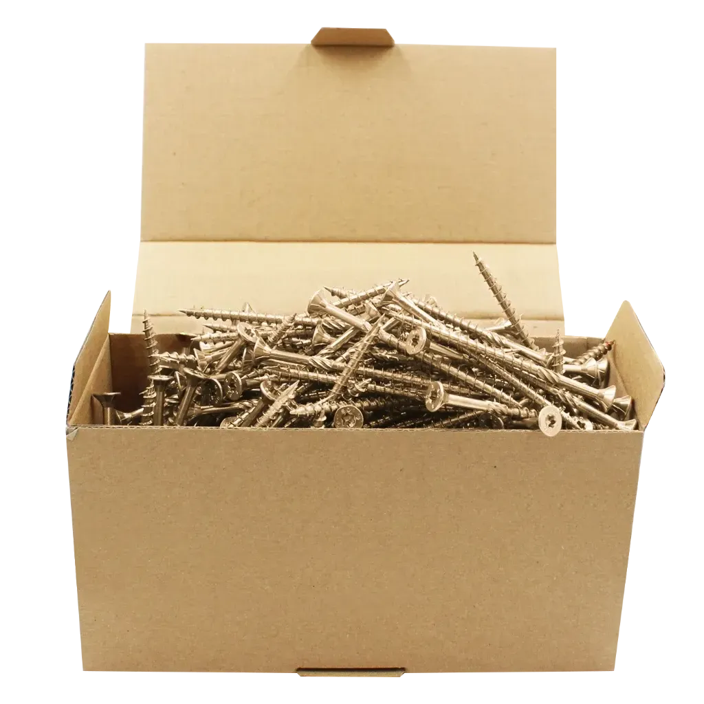 WKRĘTY CIESIELSKIE DO DREWNA 5x90 STOŻKOWE TORX 200szt WCS-05090 AZMET