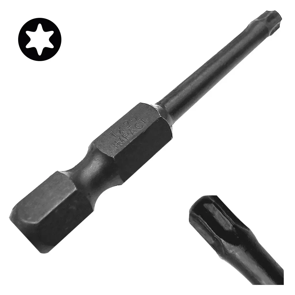 BIT KOŃCÓWKA UDAROWA TX 20 50mm GWIAZDKOWY TORX TORSION IMPACT COBIT 1szt