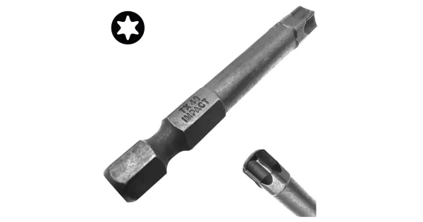 BIT KOŃCÓWKA UDAROWA TX 40 50mm GWIAZDKOWY TORX TORSION IMPACT COBIT 1szt