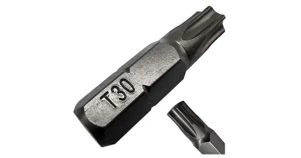 BIT KOŃCÓWKA DO WKRĘTAREK TX 30 25mm GWIAZDKOWY TORX COBIT 1szt