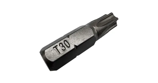 BIT KOŃCÓWKA DO WKRĘTAREK TX 30 25mm GWIAZDKOWY TORX COBIT 1szt