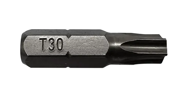 BIT KOŃCÓWKA DO WKRĘTAREK TX 30 25mm GWIAZDKOWY TORX COBIT 1szt