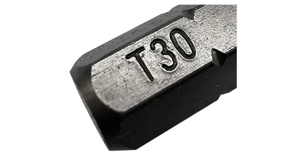 BIT KOŃCÓWKA DO WKRĘTAREK TX 30 25mm GWIAZDKOWY TORX COBIT 1szt