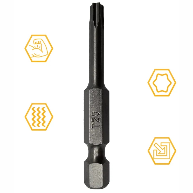 BIT KOŃCÓWKA DO WKRĘTAREK TX 20 50mm GWIAZDKOWY TORX TORSION COBIT 1szt