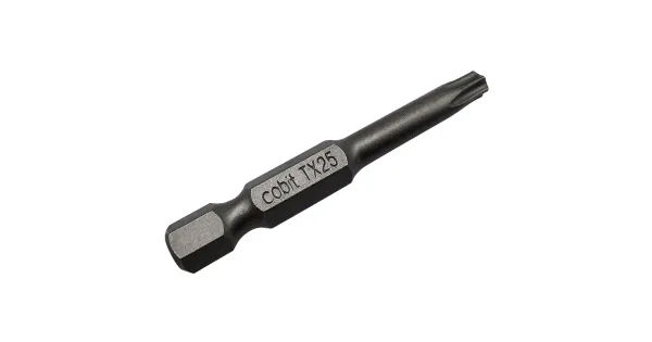 BIT KOŃCÓWKA DO WKRĘTAREK TX 25 50mm GWIAZDKOWY TORX TORSION COBIT 1szt