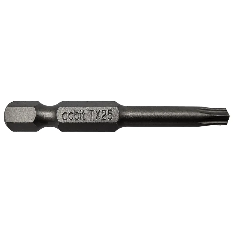 BIT KOŃCÓWKA DO WKRĘTAREK TX 25 50mm GWIAZDKOWY TORX TORSION COBIT 1szt