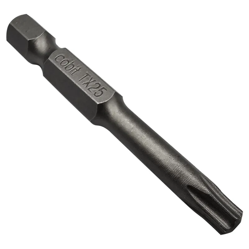 BIT KOŃCÓWKA DO WKRĘTAREK TX 25 50mm GWIAZDKOWY TORX TORSION COBIT 1szt