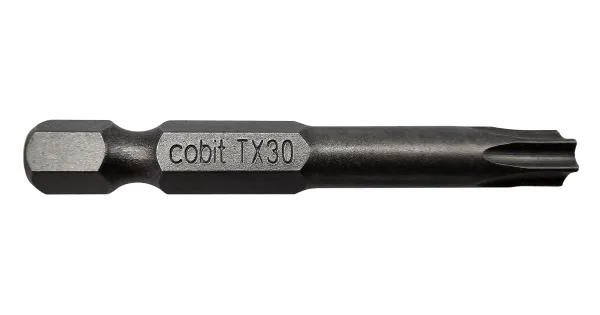 BIT KOŃCÓWKA DO WKRĘTAREK TX 30 50mm GWIAZDKOWY TORX TORSION COBIT 1szt