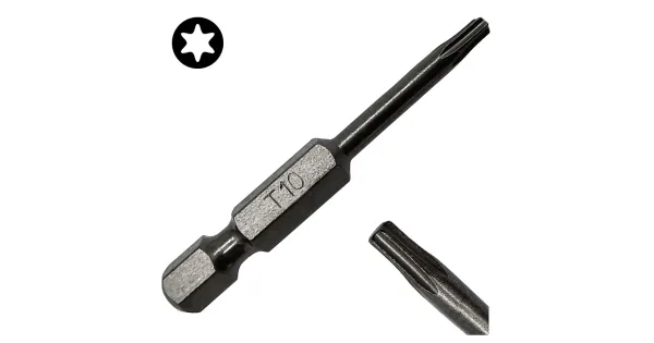 BIT KOŃCÓWKA DO WKRĘTAREK TX 10 50mm GWIAZDKOWY TORX TORSION COBIT 1szt