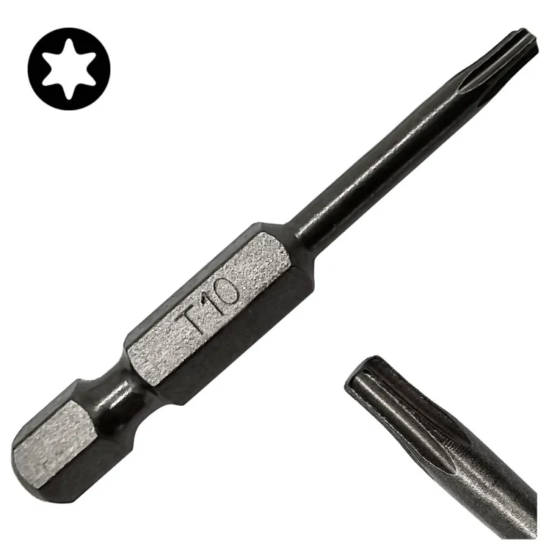 BIT KOŃCÓWKA DO WKRĘTAREK TX 10 50mm GWIAZDKOWY TORX TORSION COBIT 1szt