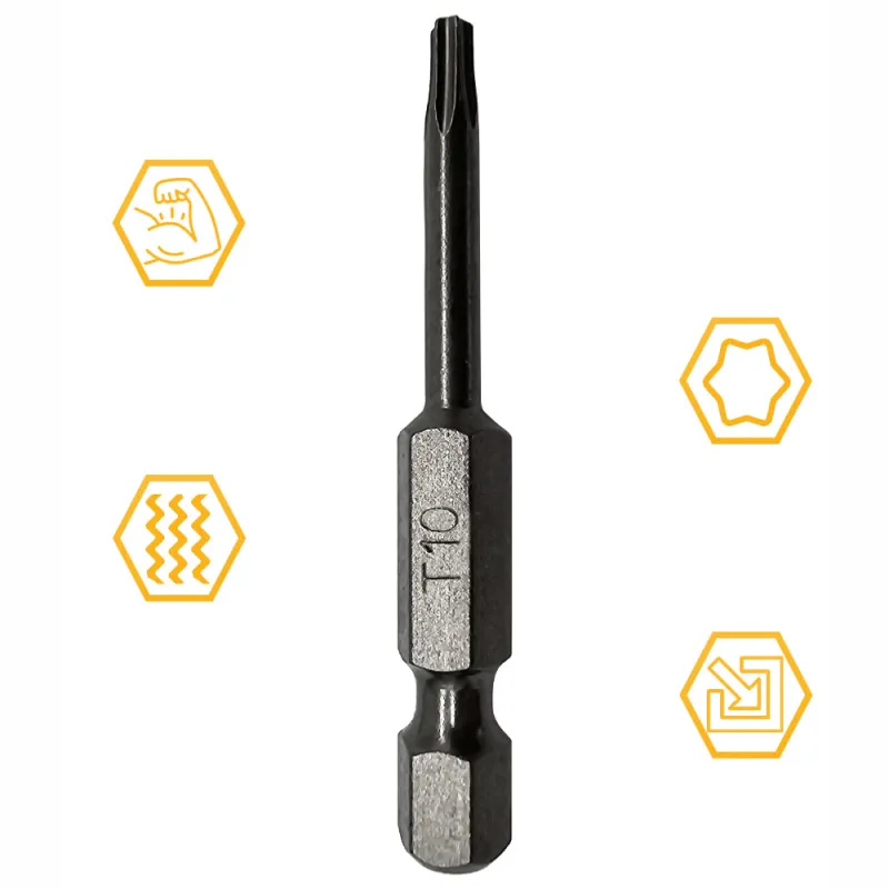 BIT KOŃCÓWKA DO WKRĘTAREK TX 10 50mm GWIAZDKOWY TORX TORSION COBIT 1szt