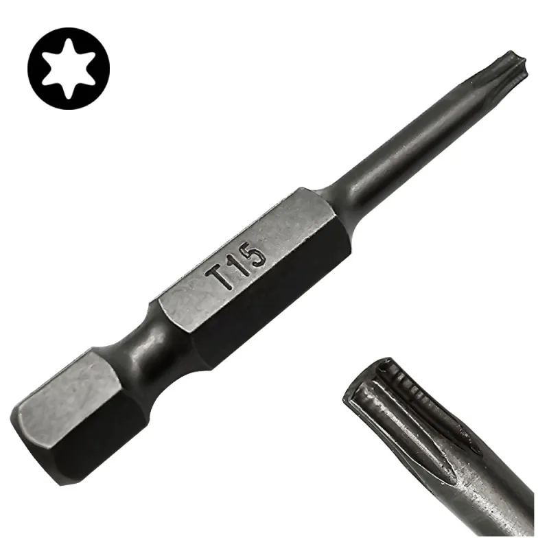 BIT KOŃCÓWKA DO WKRĘTAREK TX 15 50mm GWIAZDKOWY TORX TORSION COBIT 1szt