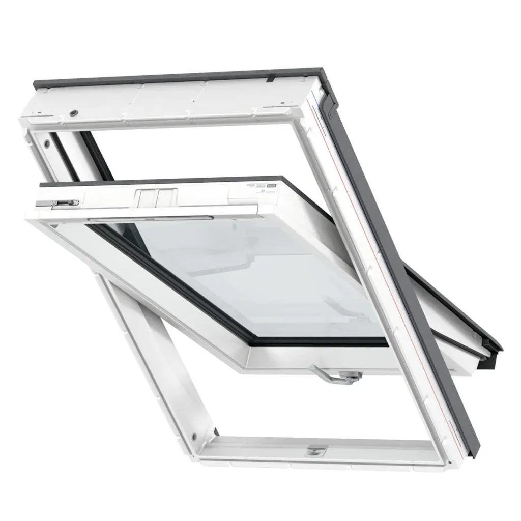 Okno dachowe 78x140 3 szybowe drewniano-poliuretowe Velux GLU MK08 0061B DOLNY