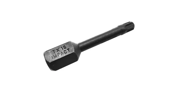 BIT KOŃCÓWKA UDAROWA TX 15 30mm GWIAZDKOWY TORX TORSION IMPACT COBIT 1szt