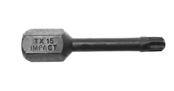 BIT KOŃCÓWKA UDAROWA TX 15 30mm GWIAZDKOWY TORX TORSION IMPACT COBIT 1szt