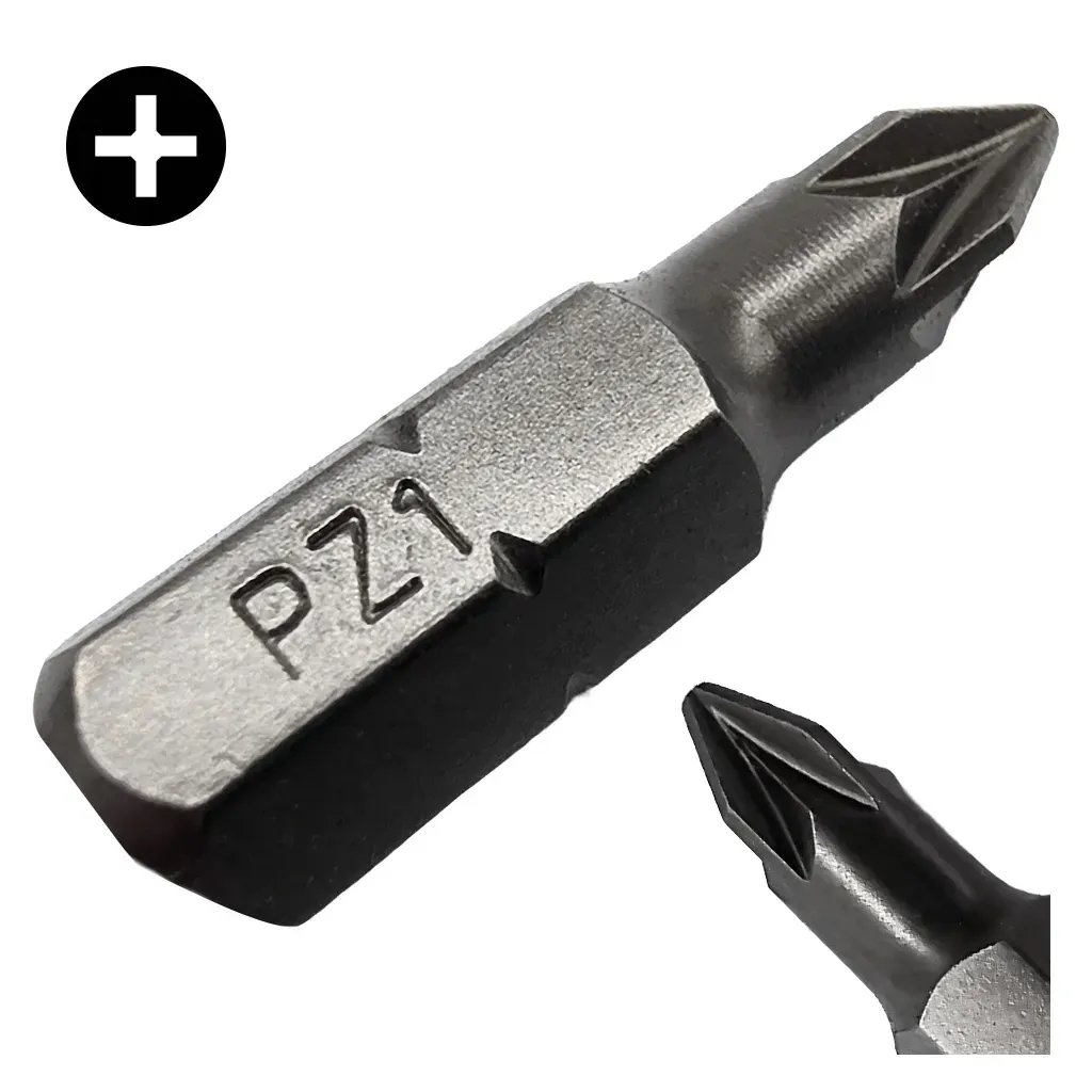 BIT KOŃCÓWKA DO WKRĘTAREK PZ 1 25mm KRZYŻOWY POZIDRIV COBIT 1szt