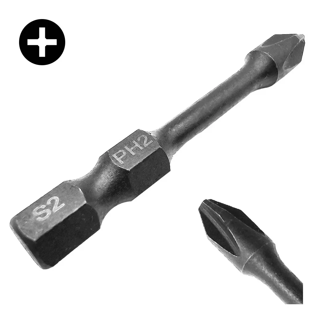 BIT KOŃCÓWKA UDAROWA PH 2 50mm KRZYŻOWY PHILLIPS TORSION IMPACT COBIT 1szt