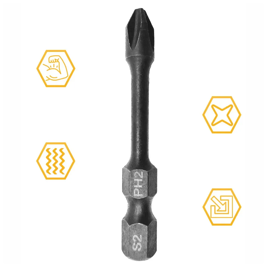 BIT KOŃCÓWKA UDAROWA PH 2 50mm KRZYŻOWY PHILLIPS TORSION IMPACT COBIT 1szt