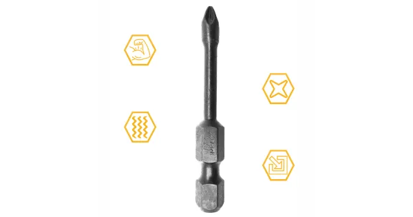 BIT KOŃCÓWKA UDAROWA PZ 1 50mm KRZYŻOWY POZIDRIV TORSION IMPACT COBIT 1szt