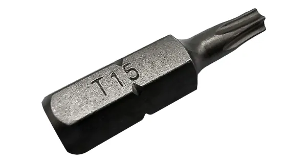 BIT KOŃCÓWKA DO WKRĘTAREK TX 15 25mm GWIAZDKOWY TORX COBIT 1szt