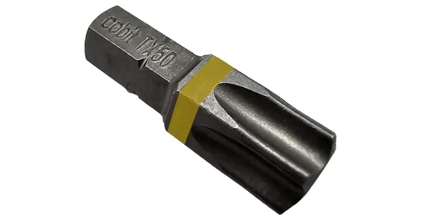 BIT KOŃCÓWKA DO WKRĘTAREK TX 50 25mm GWIAZDKOWY TORX COBIT 1szt