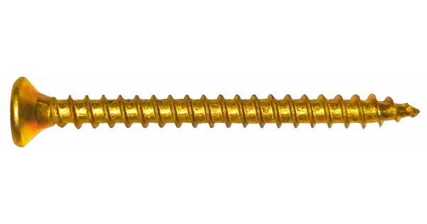 WKRĘTY HARTOWANE DO DREWNA 4x25 STOŻKOWE PZ2 OCYNK KLIMAS BLISTER 35 szt BWK-40025