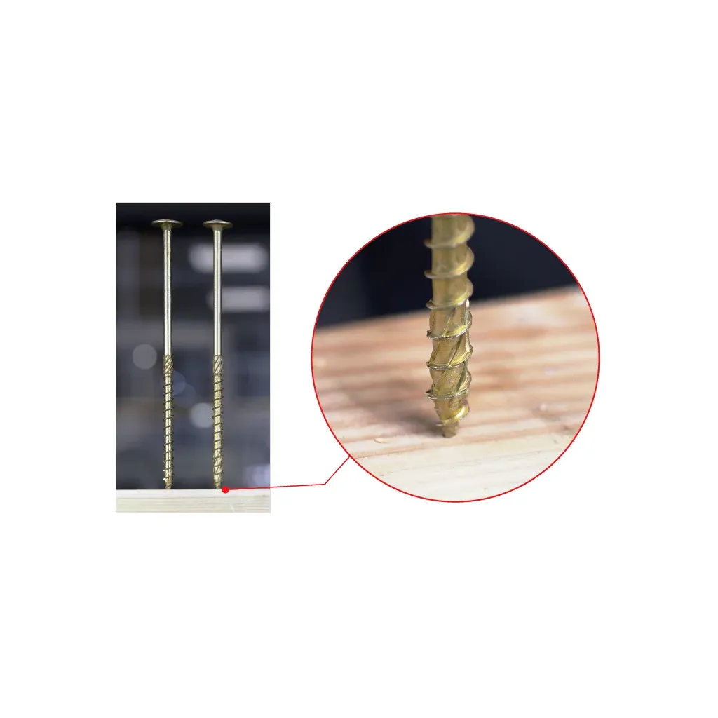 WKRĘTY CIESIELSKIE DO DREWNA 5x90 STOŻKOWE TORX BLISTER 8szt KLIMAS BWHT-50090
