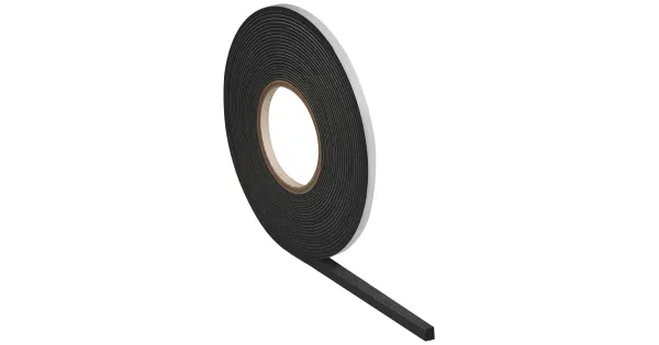 TAŚMA ROZPRĘŻNA USZCZELKA DACHOWA DO OKIEN DRZWI 10MM 15MM 10mb CZARNA