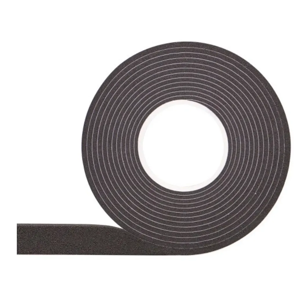 TAŚMA ROZPRĘŻNA USZCZELKA DACHOWA DO OKIEN DRZWI 10MM 15MM 10mb CZARNA