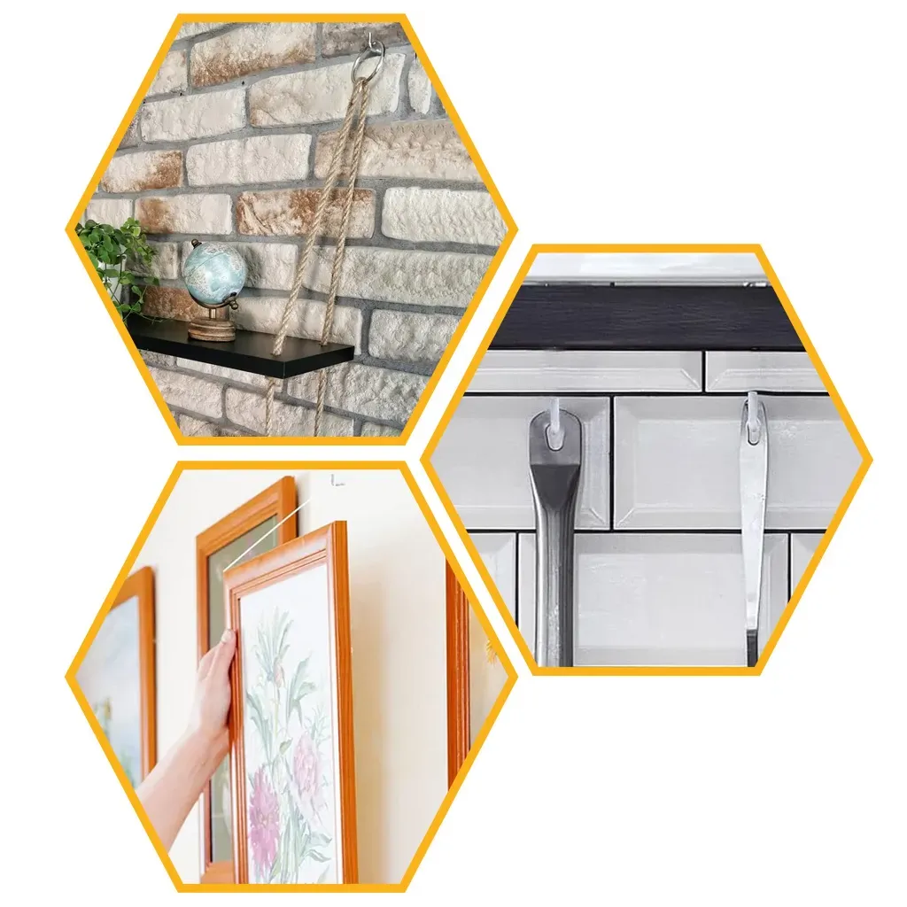 KOŁKI UNIWERSALNE Z HAKIEM PROSTYM 6x48 BLISTER 6szt KLIMAS                 BSFXL-06030048