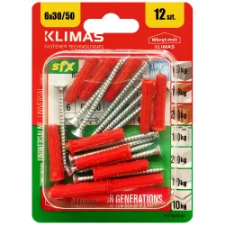 KOŁKI UNIWERSALNE 6x50 Z...