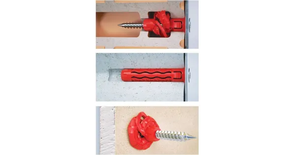 KOŁKI UNIWERSALNE 5x45 Z ŁBEM STOŻKOWYM PZ2 BLISTER 14szt KLIMAS BSFXP-05025045