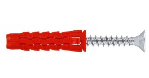 KOŁKI UNIWERSALNE 10x70 Z ŁBEM STOŻKOWYM PZ3 BLISTER 4szt KLIMAS BSFXP-10060070